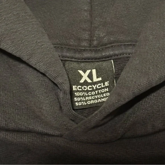 Snoh Aalegra Black Bubble Letter Hoodie Size XL - Picture 4 of 5